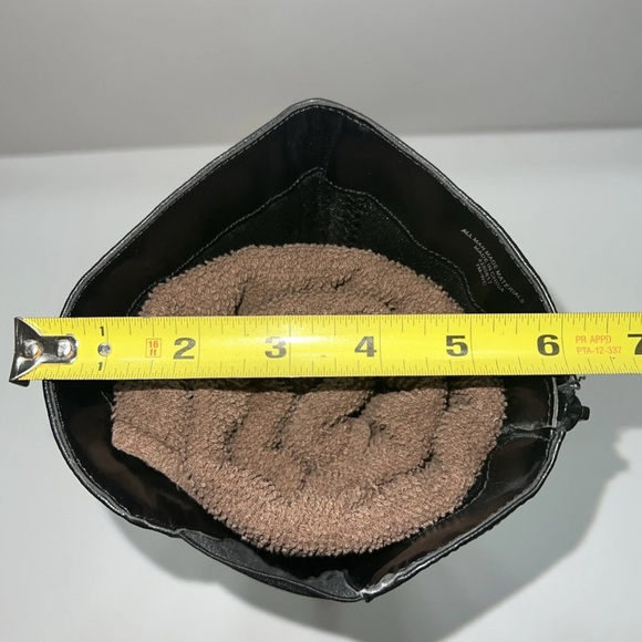 Black Leather Knee-High Boots - Picture 10 of 11